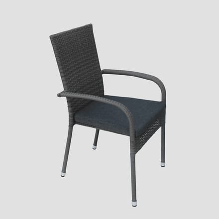 HOMLA - Chair - BIKLY - grey - 56x64x94 cm