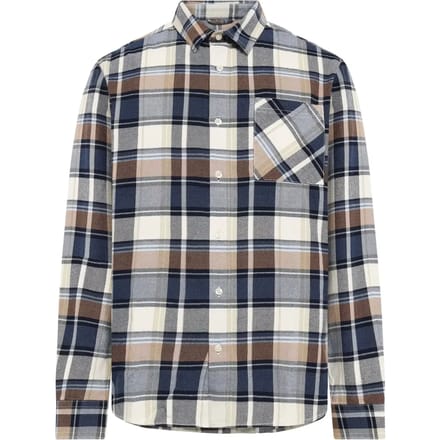 Flanellen shirt KnowledgeCotton Apparel Dune