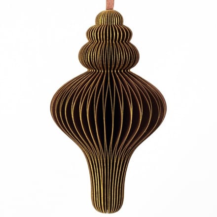 Papieren honeycomb hanger burgundy