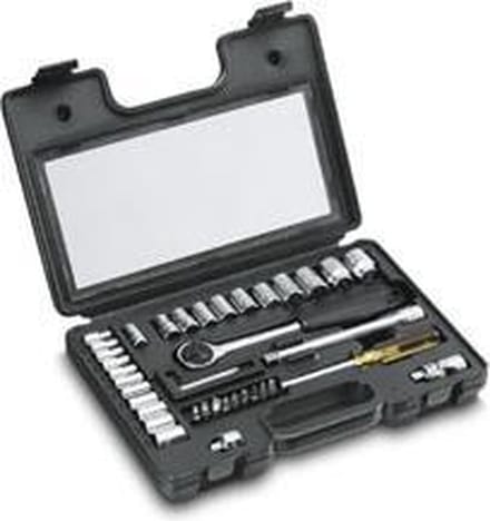 Stanley 1/4" & 3/8" Dopsleutelset 40 delig