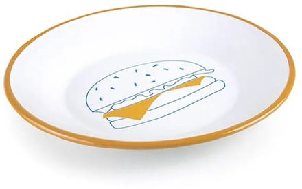 Ibili Gastrodessin Hamburgerbord Wit