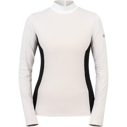 Wedstrijdpolo voor dames met lange mouwen Cavalliera Elegant Stripe