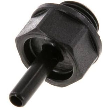 4mm x G1/8'' insteekfitting POM buitendraad NBR [5 Stuks]