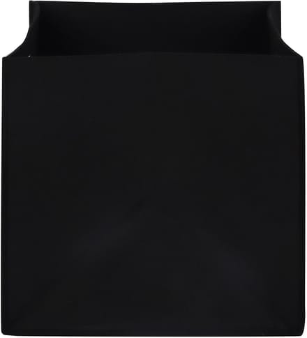 Stoffen box FELT, set van 2 stuks in zwart