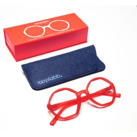 Looplabb leesbril sterkte +1,50 model lolita rood