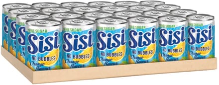 Sisi no bubbles 0% orange blik (24x 15cl)