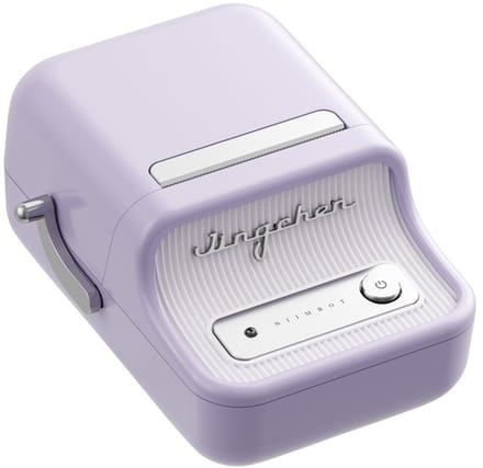 Niimbot B21 Pro Labelprinter - Paars - Draadloos - Printbreedte 20-50mm - direct thermisch - 300dpi - 1500mAh