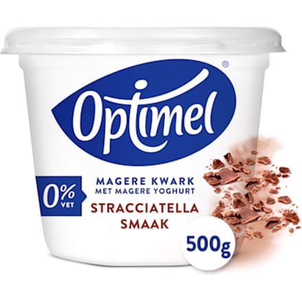 Magere kwark stracciatella