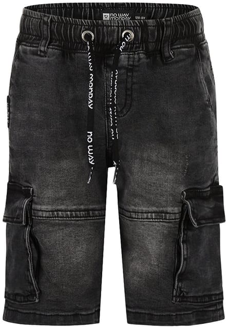 No Way Monday - Jongens denim short - Maat 110