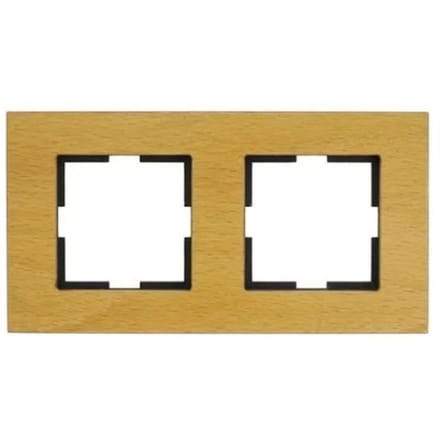 Afdekplaat massief beukenhout 2 modules 84x159x10mm