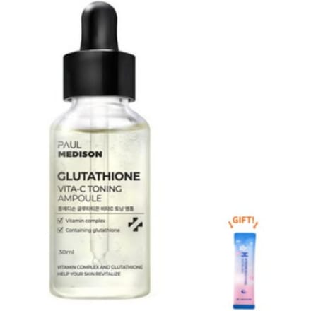 a0462 Paul Medison Glutathione Vitamine C Toning Ampul 30 ml Vitamin C Toning Ampoule black