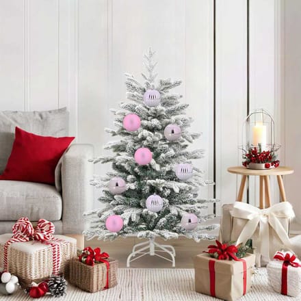 vidaXL - Kerstbal - Set - XL - 15 - st - Roze - Ø - 10 - cm - Kunststof