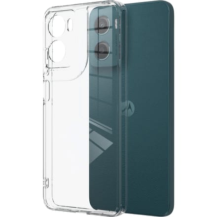 CaseBody Motorola Moto E15/G05 Shockproof Hoesje Transparant