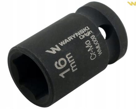 Slagdop 1/2" 16 mm Zeskant CrMo DIN 3129