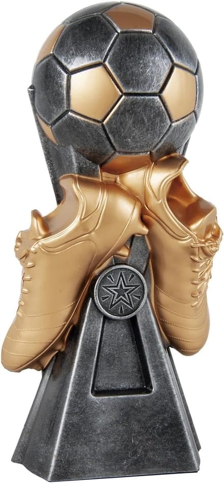 Sport Trofee - Beker Prijs - Wedstrijd Beloning - Gravering Mogelijk - 26 cm - Zilver Goud