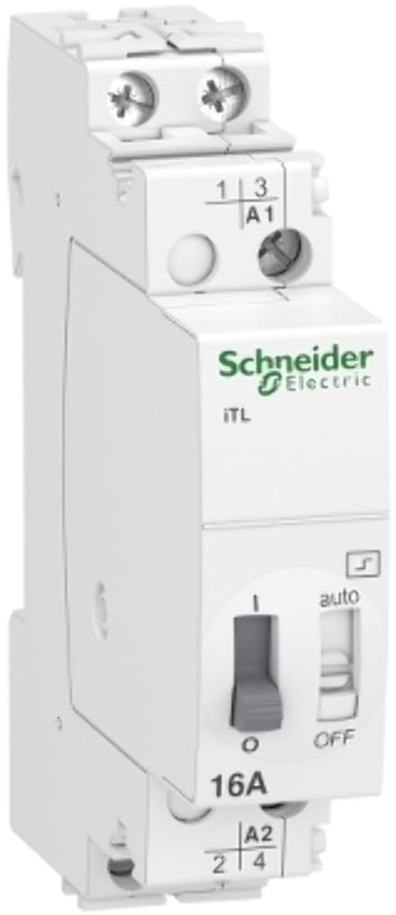 Schneider Electric Acti9 itl impulse relay 2p 2 no 16 a 50 / 60 hz coil 23