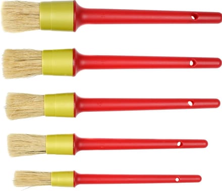 Benson Kwastenset - Rond - Synthetisch - Ergonomisch - 5-delig