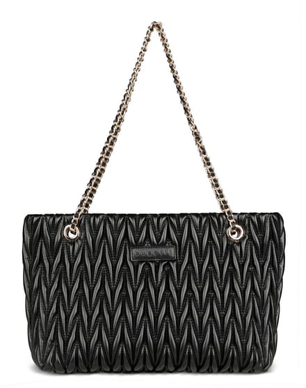 bugatti schoudertas Mare 4.0 Shoulderbag Black zwart