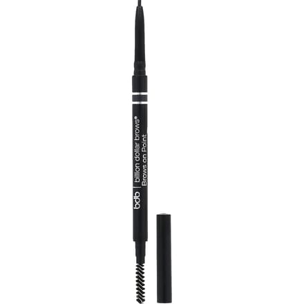 Billion Dollar Beauty, Billion Dollar Brow, Brow on Point: Micro Brow Pencil, Raven, 0.045 g (0.002 oz) white