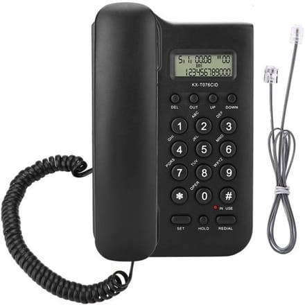 Dailygoody - Home telefoon met kabel - Vaste telefoon - Eenvoudig te