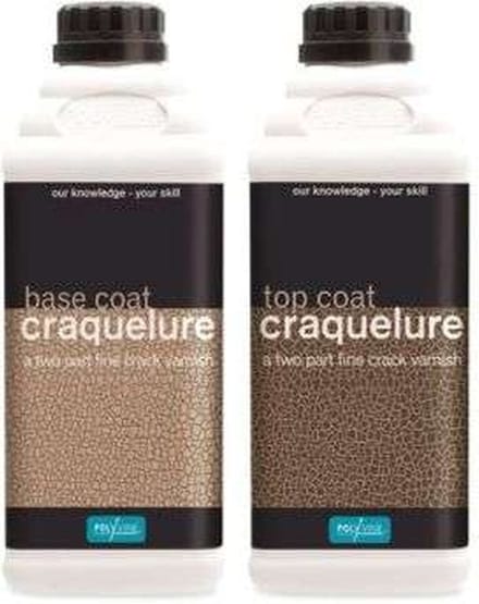 Polyvine Craquelure set basis en toplaag 1 Liter