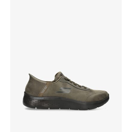 Skechers Slip-ins Go Walk Flex Smooth Motion Schoenen Zonder Veters Groen,Grijs EU 40 Man