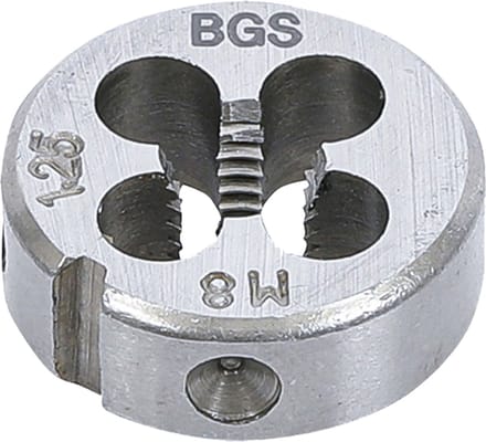 BGS Draadsnijplaat - M8 x 1,25 x 25 mm