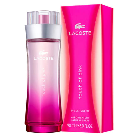 Lacoste Touch Of Pink Eau de Toilette Spray Damesparfum Dames 90 ml