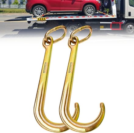 Heavy Duty J-Haak voor Sleepkettingen en Trailers met Hoge Capaciteit