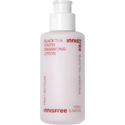 Innisfree Black Tea Youth Enhancing Elastic Lotion 170ml white
