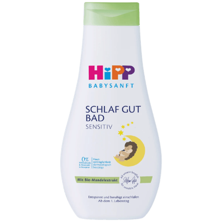 HiPP Babysanft Sensitive Sleep Well Babybad Met Biologisch Amandelextract - 350 ml