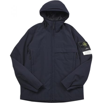 Stone Island 40527 V0020 771540527 Softshell Primaloft Waffen Logo Patch Herenjas 40527 V0020 (M) black