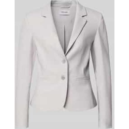 Slim fit blazer met reverskraag