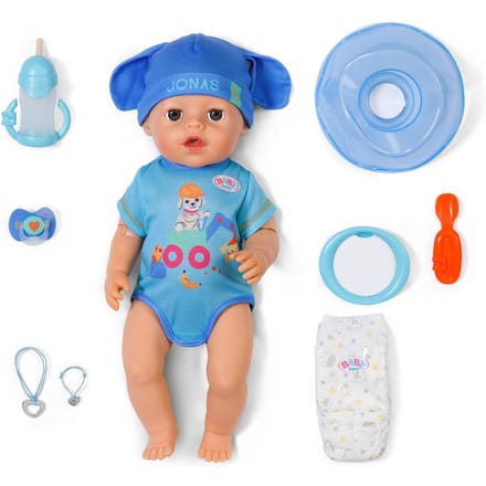 Zapf Creation BABY Born Click & Play Jonas 43cm Interactieve poppen