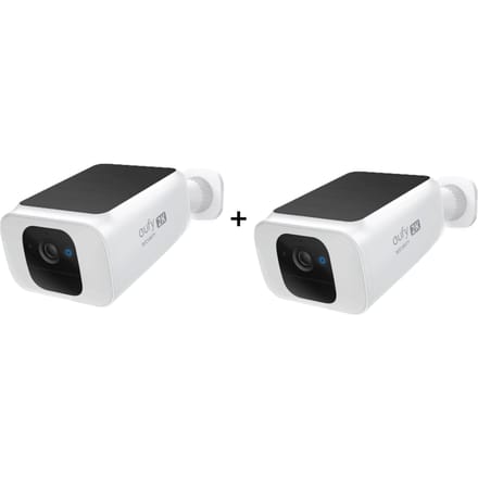 Eufy SoloCam S40 2K Draadloze Beveiligingscamera op Zonne-energie - Accu - Wit