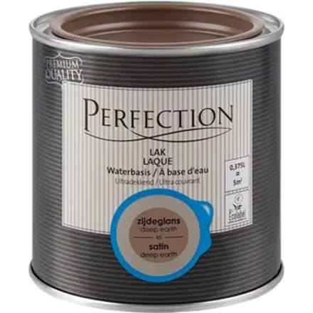 Perfection Houtlak Ultradekkend - Zijdeglans - Deep Earth - 375ml