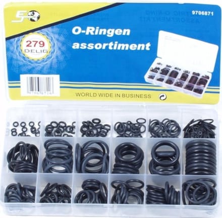 O-Ringen assortiment 279-delig