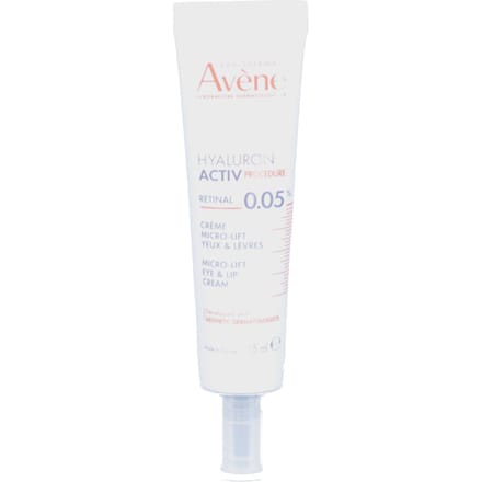Avène Hyaluron Activ Procedure 0,05 % Retinal | Micro-lift crème ogen & lippen 15 Crème