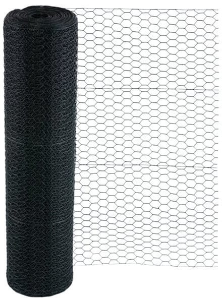 Kippengaas 25mm 1mm 100cm x 25m Groen.