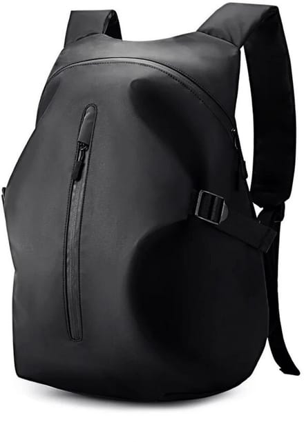 Motor Rugzak Waterdicht - Helm - Laptop Backpack - Met rits - Zwart - Medium