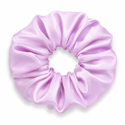 Lajetti - 100% Zijden Scrunchie Lila - Moerbei Zijde Haarelastiek
