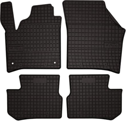 Wielganizator SolidPRO - Rubber Auto Matten - Skoda e-Citigo - Zwarte Kleur - 2019-