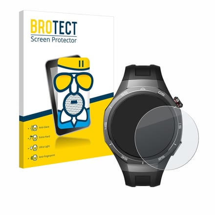 BROTECT - Screenprotector voor Huawei Watch GT 5 Pro (46 mm) - Folie Beschermfolie Beschermglas matte