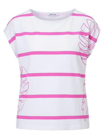 Sweatshirt Van Peter Hahn wit