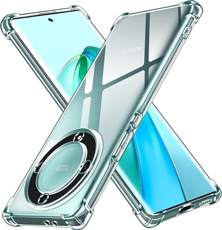 Hoesje geschikt voor HONOR Magic5 Lite - Techsuit Shockproof Silicone Back Cover - Transparant