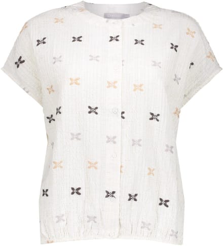 Geisha Blouse Blouse 63444 20 Sand/off-white Dames Maat - XS