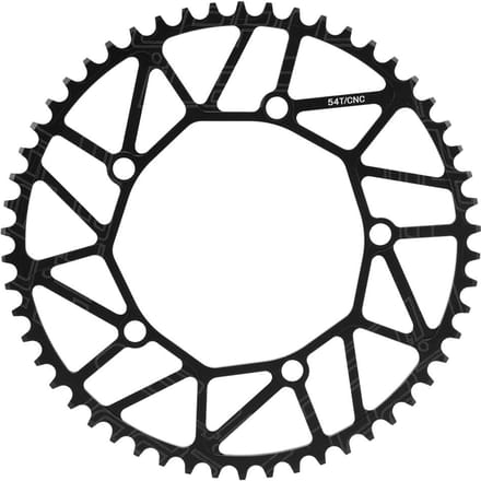 ZTTO Ultra Léger LP Plateau Unique Positif & Négatif 130 BCD Roue Dentée Accessoire de Vélo 54T black