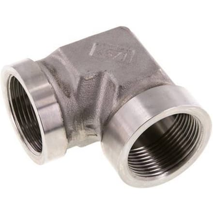 L-Koppeling G1'' Binnendraad Hoge Druk Staal 160bar Hydrauliek