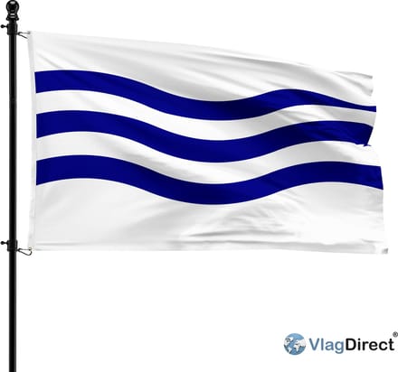 Denderleeuwse vlag - Gemeente Denderleeuw vlag - 90 x 150 cm.