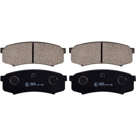 Remblokset BLUE PRINT ADT34280, achter